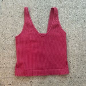 Nikibiki hot pink tank OS